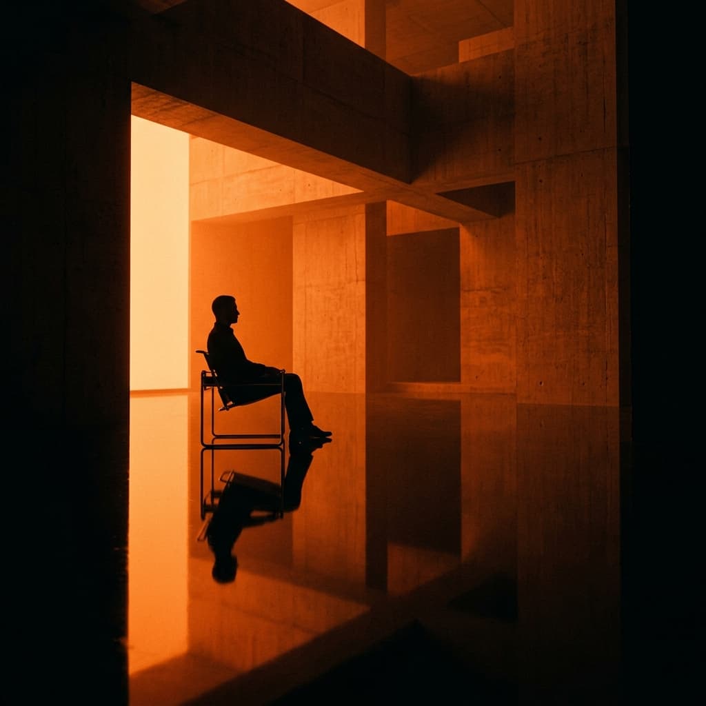 Cinematic Orange Room